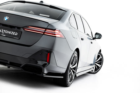Rear Side Splitters V.1 suitable for BMW 5 / i5 M-Pack Sedan / Touring G60 / G61