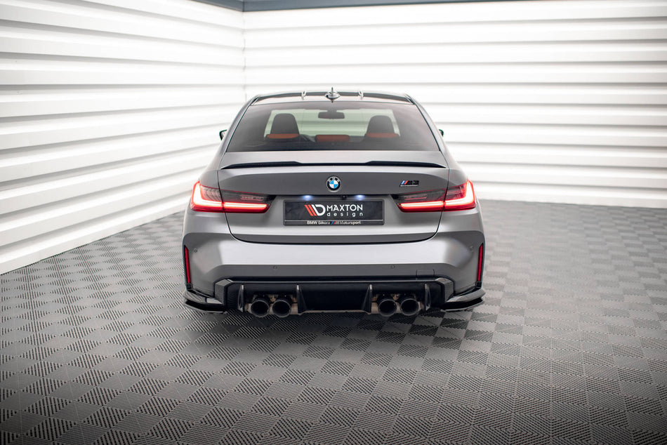 Rear Side Splitters V.1 suitable for BMW M3 Sedan / Touring G80 / G81