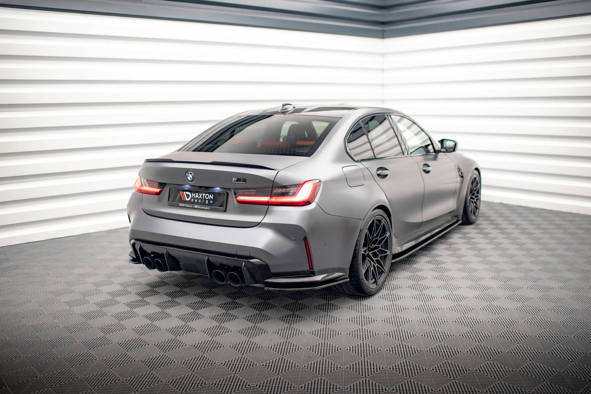 Rear Side Splitters V.1 suitable for BMW M3 Sedan / Touring G80 / G81