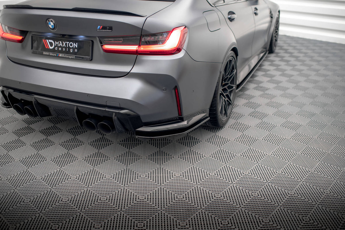 Rear Side Splitters V.1 suitable for BMW M3 Sedan / Touring G80 / G81