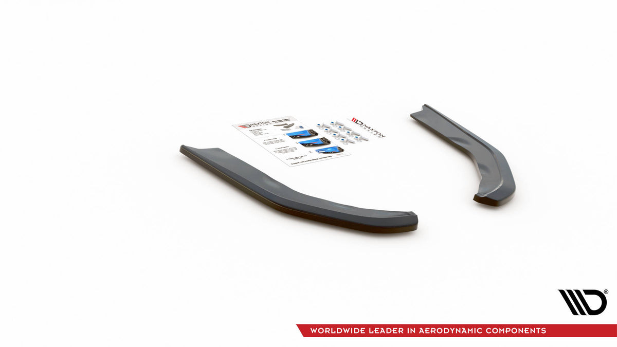 Rear Side Splitters V.1 suitable for BMW M3 Sedan / Touring G80 / G81