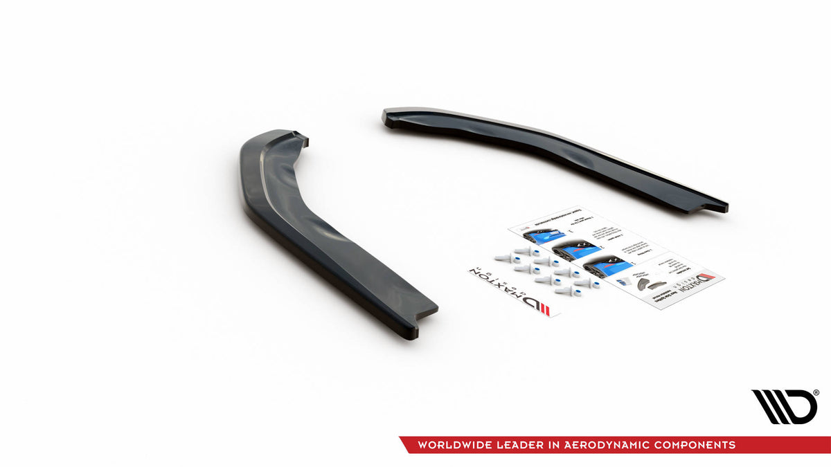 Rear Side Splitters V.1 suitable for BMW M3 Sedan / Touring G80 / G81