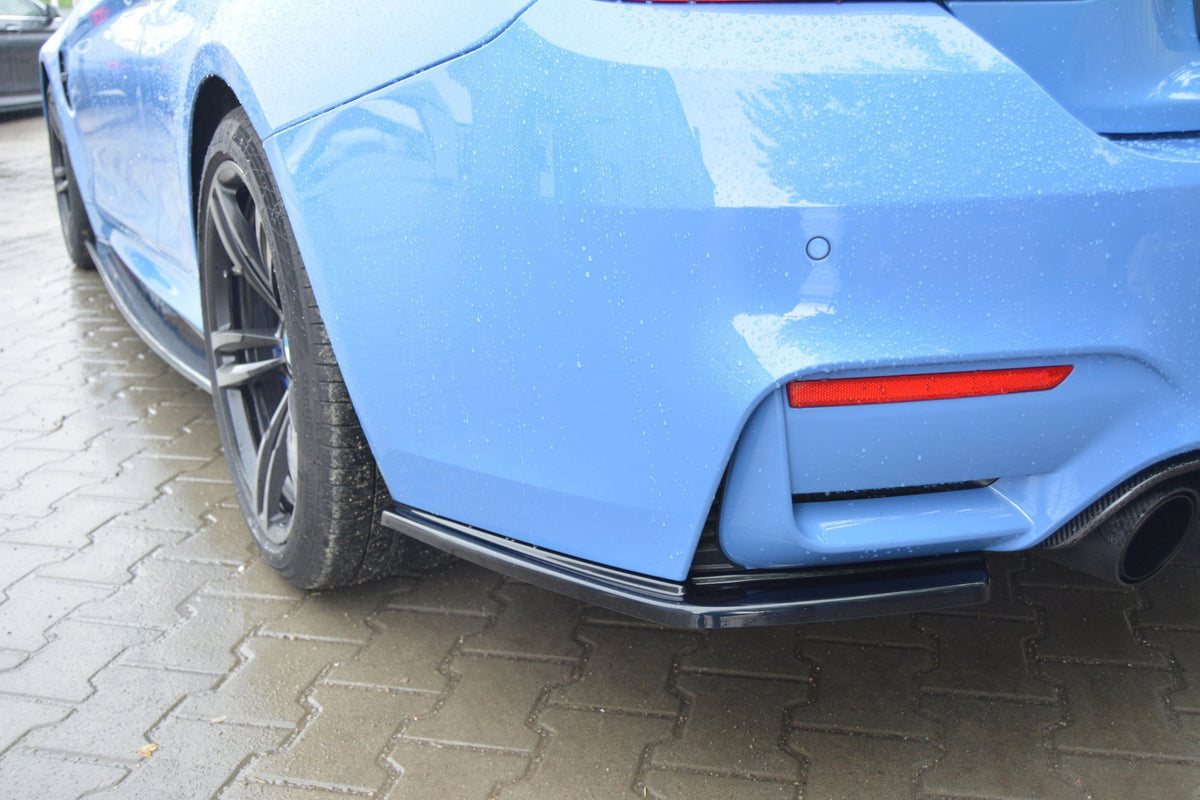 Rear Side Splitters V.1  suitable for BMW M4 F82
