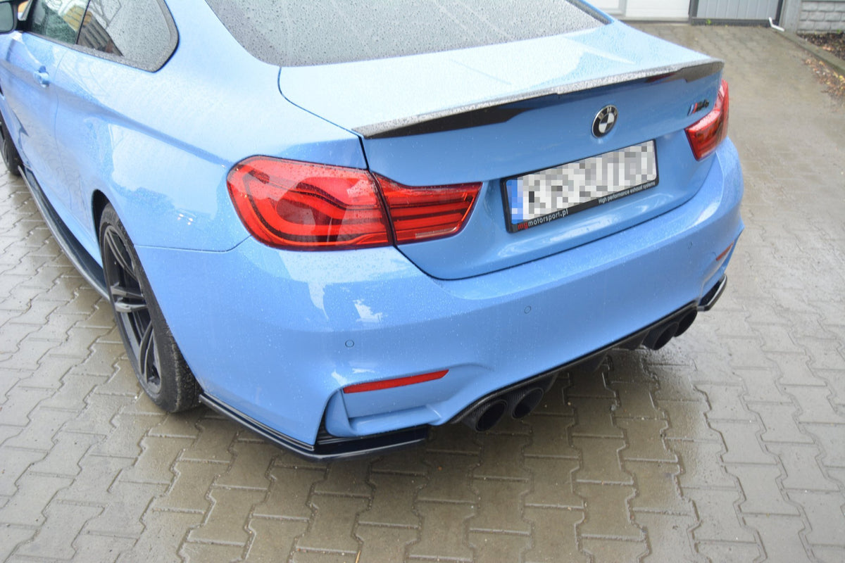 Rear Side Splitters V.1  suitable for BMW M4 F82