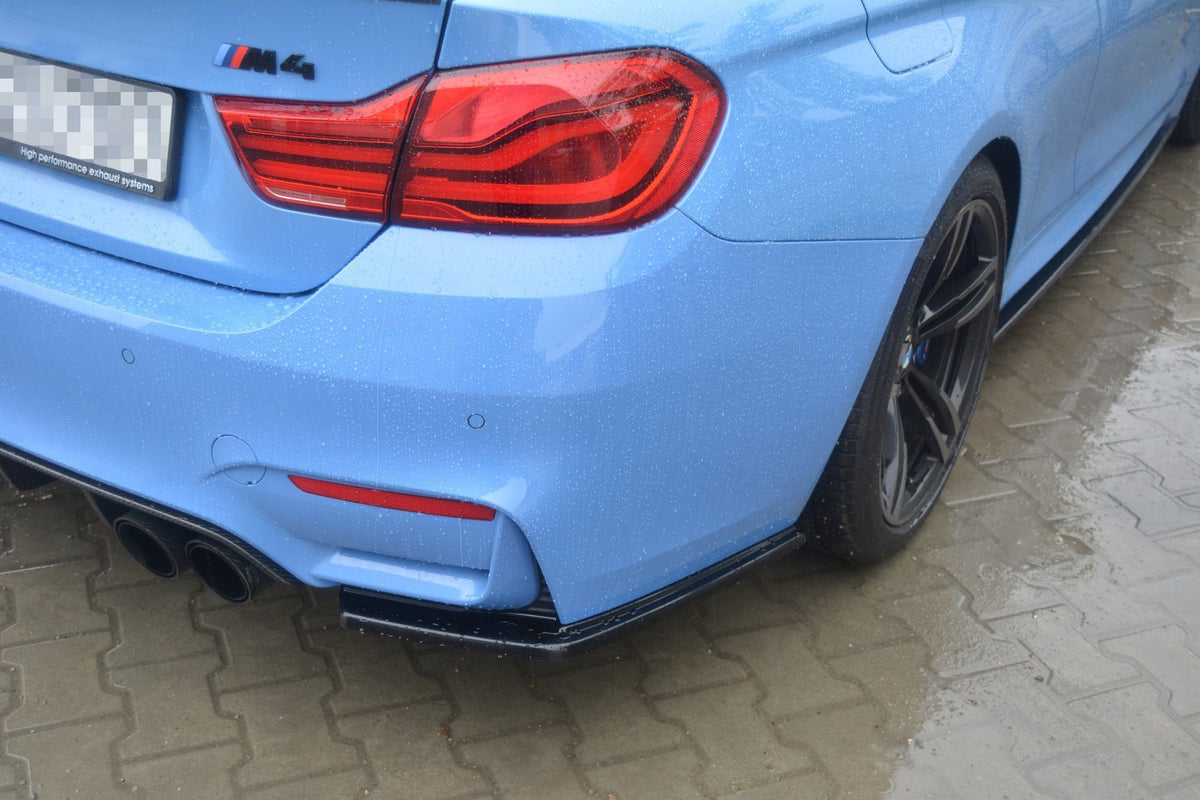 Rear Side Splitters V.1  suitable for BMW M4 F82