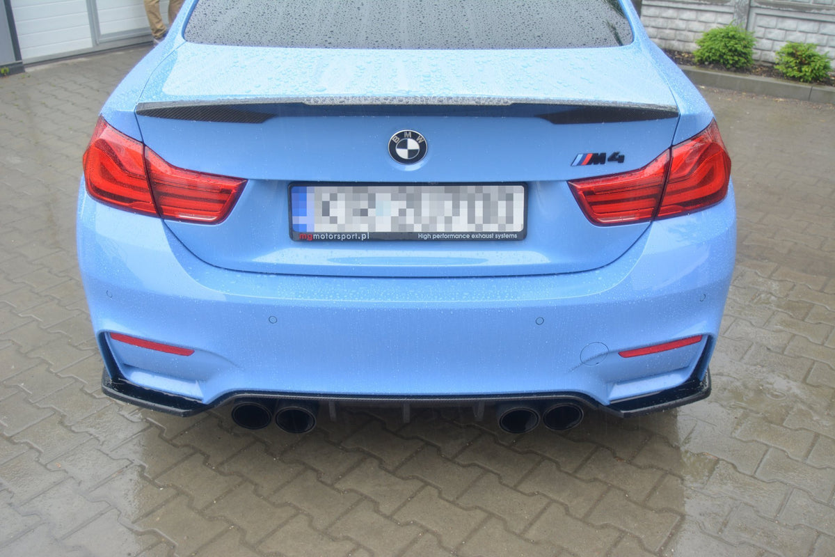 Rear Side Splitters V.1  suitable for BMW M4 F82