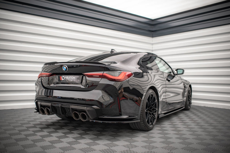 Rear Side Splitters V.1 suitable for BMW M4 G82 / G82 Facelift