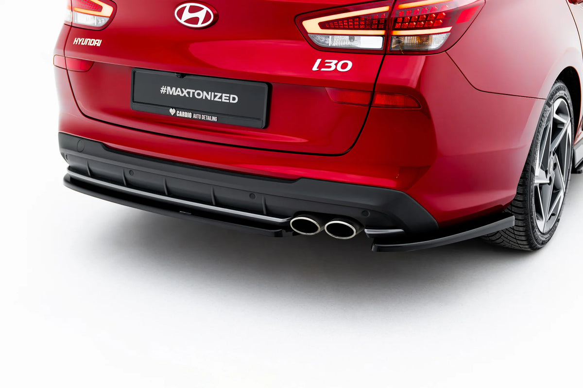 Rear Side Splitters V.1 suitable for Hyundai I30 N-Line Wagon Mk3 Facelift
