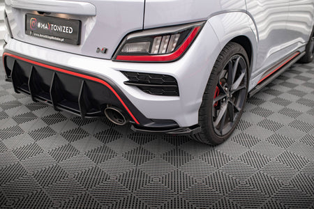 Rear Side Splitters V.1 suitable for Hyundai Kona Mk1