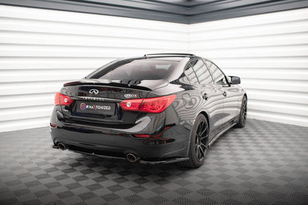Rear Side Splitters V.1 suitable for Infiniti Q50 S Mk1