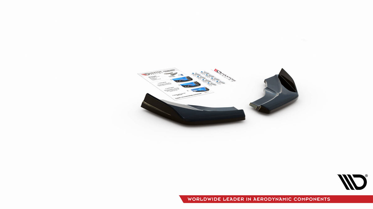 Rear Side Splitters V.1 suitable for Mercedes-Benz A W176