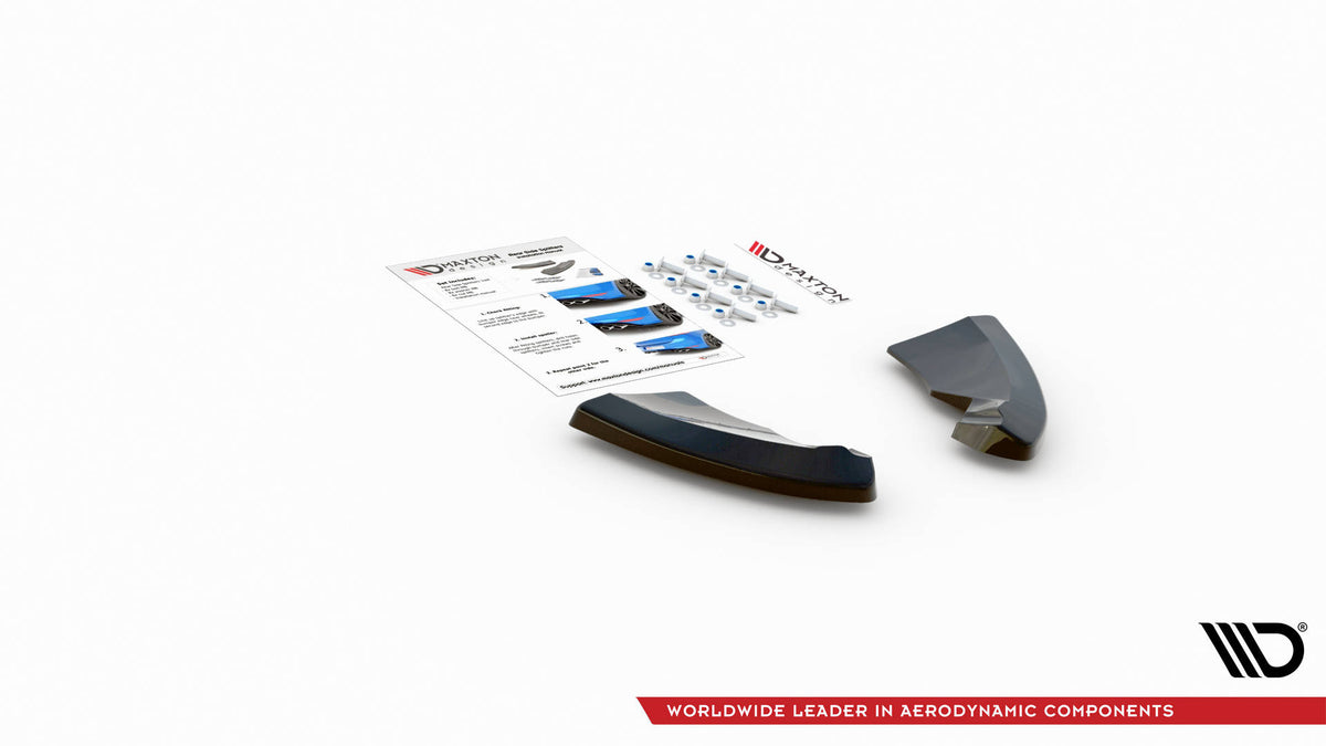 Rear Side Splitters V.1 suitable for Opel Astra GTC OPC-Line J