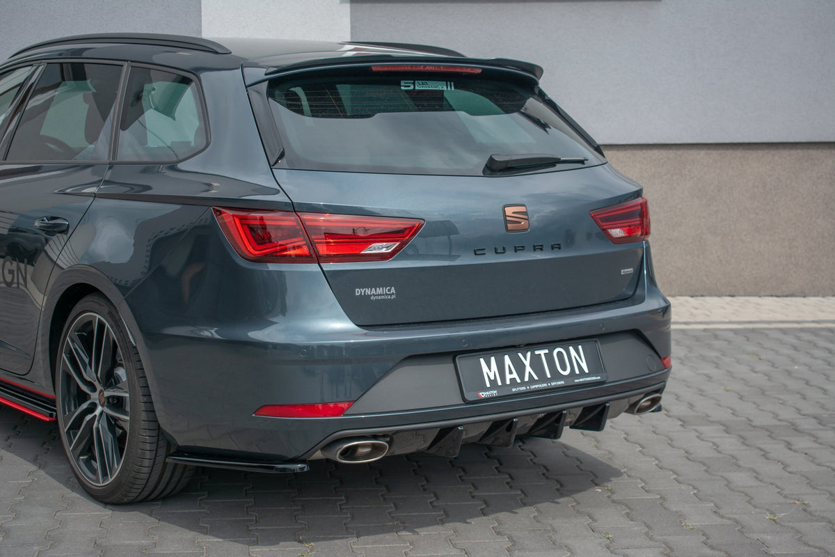Rear Side Splitters V.1 suitable for Seat Leon Cupra Mk3 FL Sportstourer