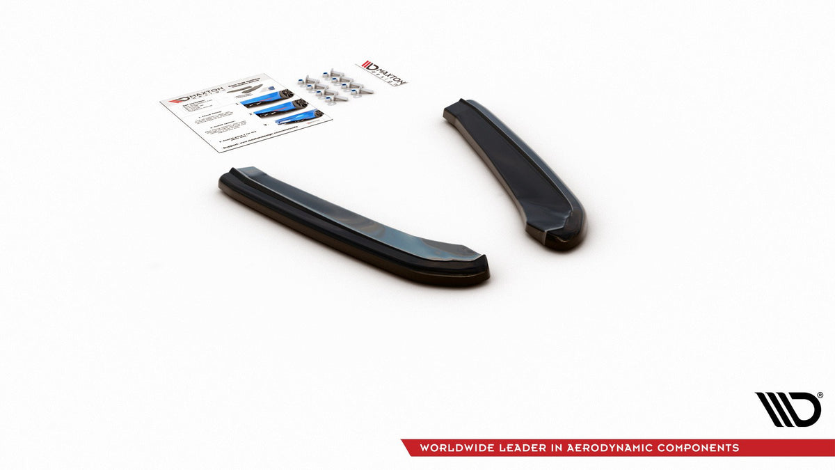 Rear Side Splitters V.1 suitable for Seat Leon Cupra Mk3 FL Sportstourer