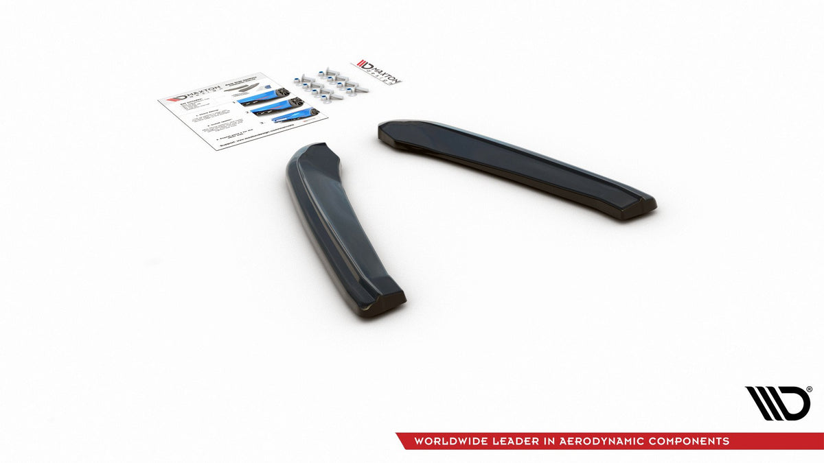 Rear Side Splitters V.1 suitable for Seat Leon Cupra Mk3 FL Sportstourer
