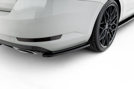 Rear Side Splitters V.1 suitable for Skoda Superb Liftback / Combi Mk3