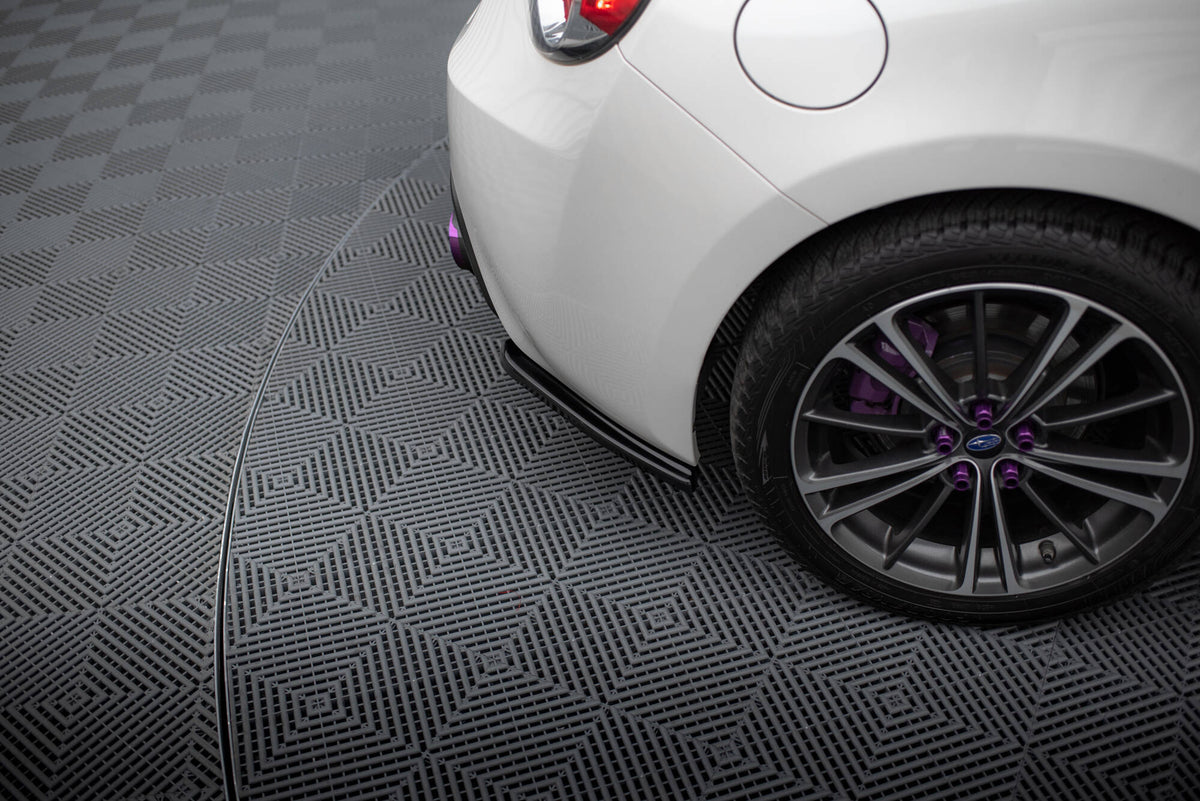 Rear Side Splitters V.1 suitable for Subaru BRZ Mk1 / Mk1 Facelift