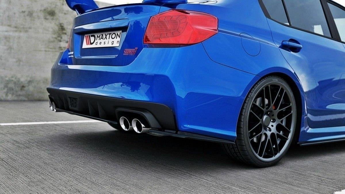 Rear Side Splitters V.1 suitable for Subaru WRX STI Mk4 / Mk4 Facelift
