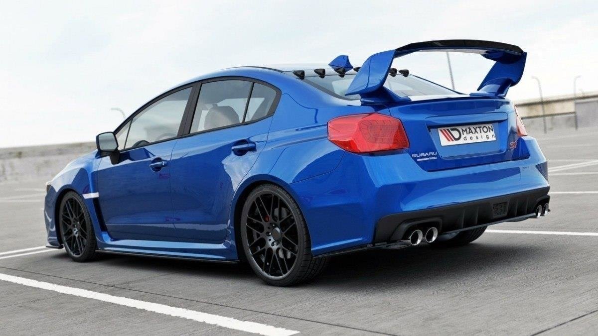 Rear Side Splitters V.1 suitable for Subaru WRX STI Mk4 / Mk4 Facelift
