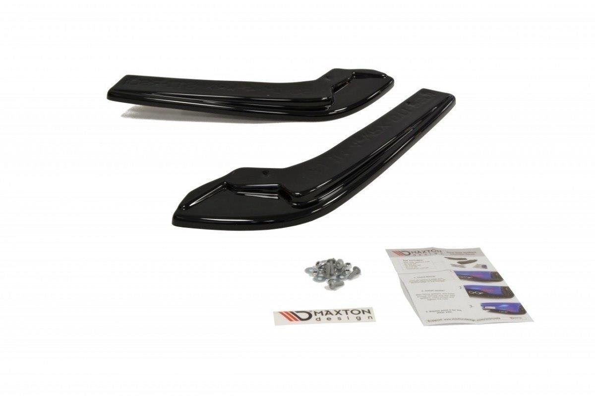 Rear Side Splitters V.1 suitable for Subaru WRX STI Mk4 / Mk4 Facelift