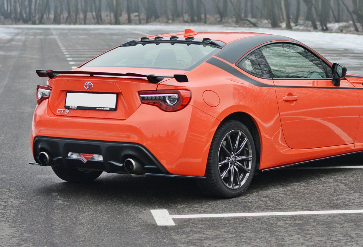 Rear Side Splitters V.1 suitable for Toyota GT86 Facelift