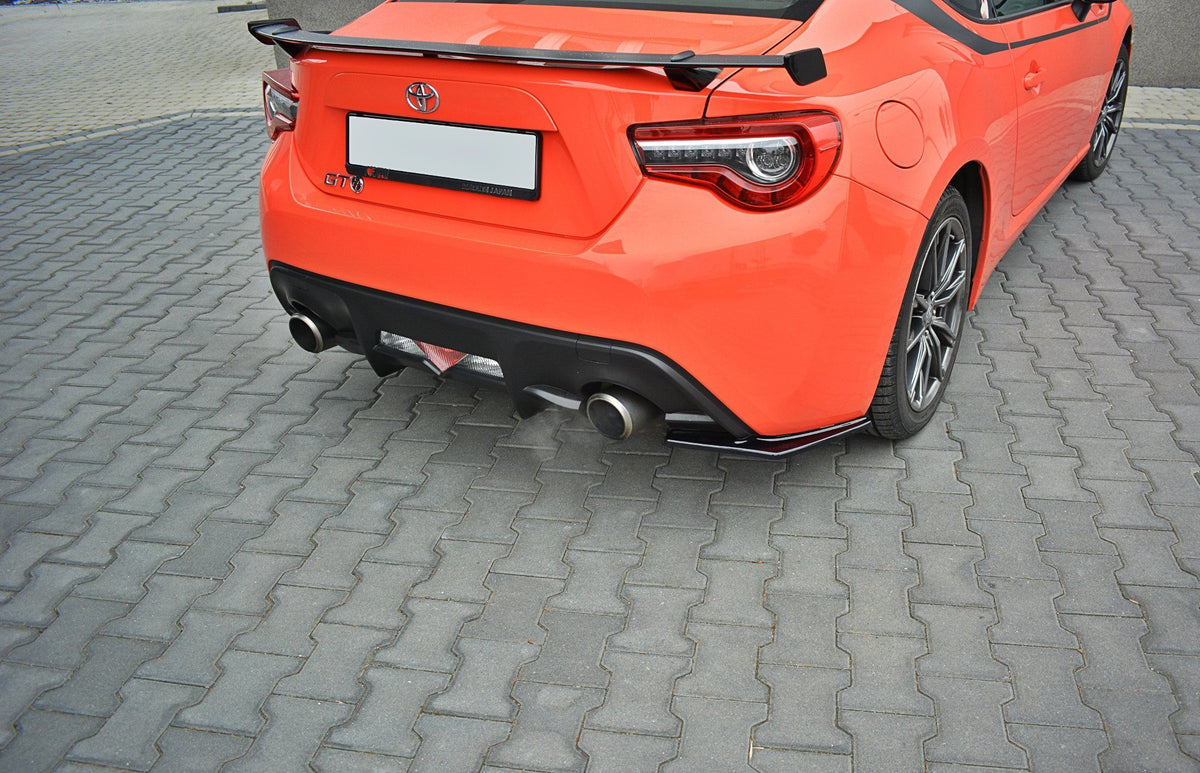 Rear Side Splitters V.1 suitable for Toyota GT86 Facelift