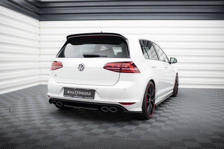Rear Side Splitters V.1 suitable for VW Golf 7 R / R-Line
