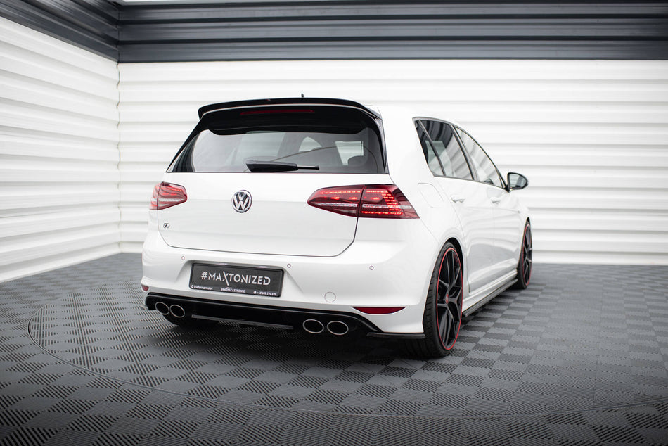 Rear Side Splitters V.1 suitable for VW Golf 7 R / R-Line