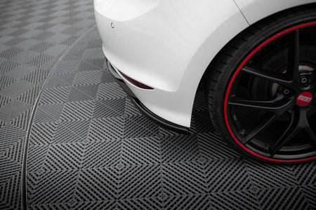 Rear Side Splitters V.1 suitable for VW Golf 7 R / R-Line
