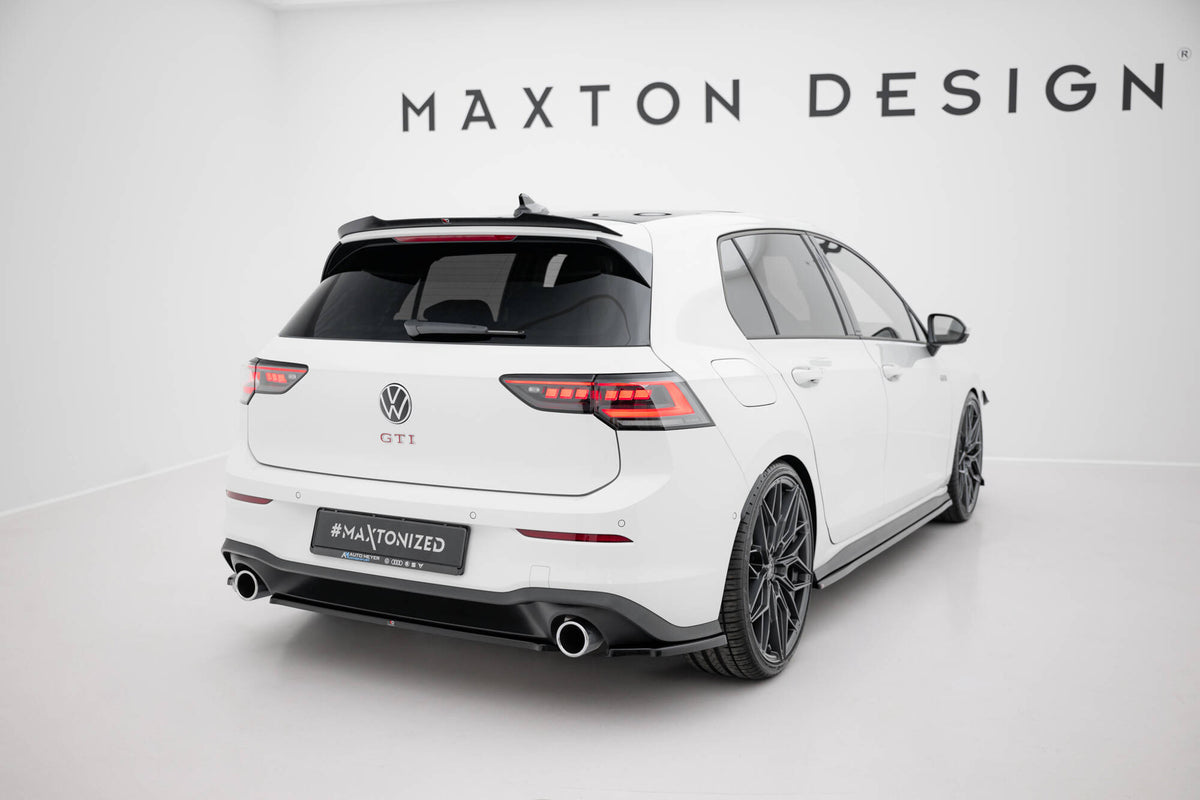 Rear Side Splitters V.1 suitable for Volkswagen Golf GTI / GTE Mk8