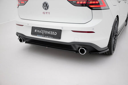 Rear Side Splitters V.1 suitable for Volkswagen Golf GTI / GTE Mk8