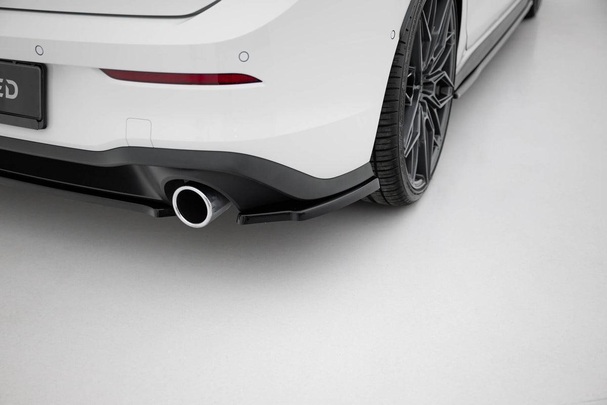 Rear Side Splitters V.1 suitable for Volkswagen Golf GTI / GTE Mk8