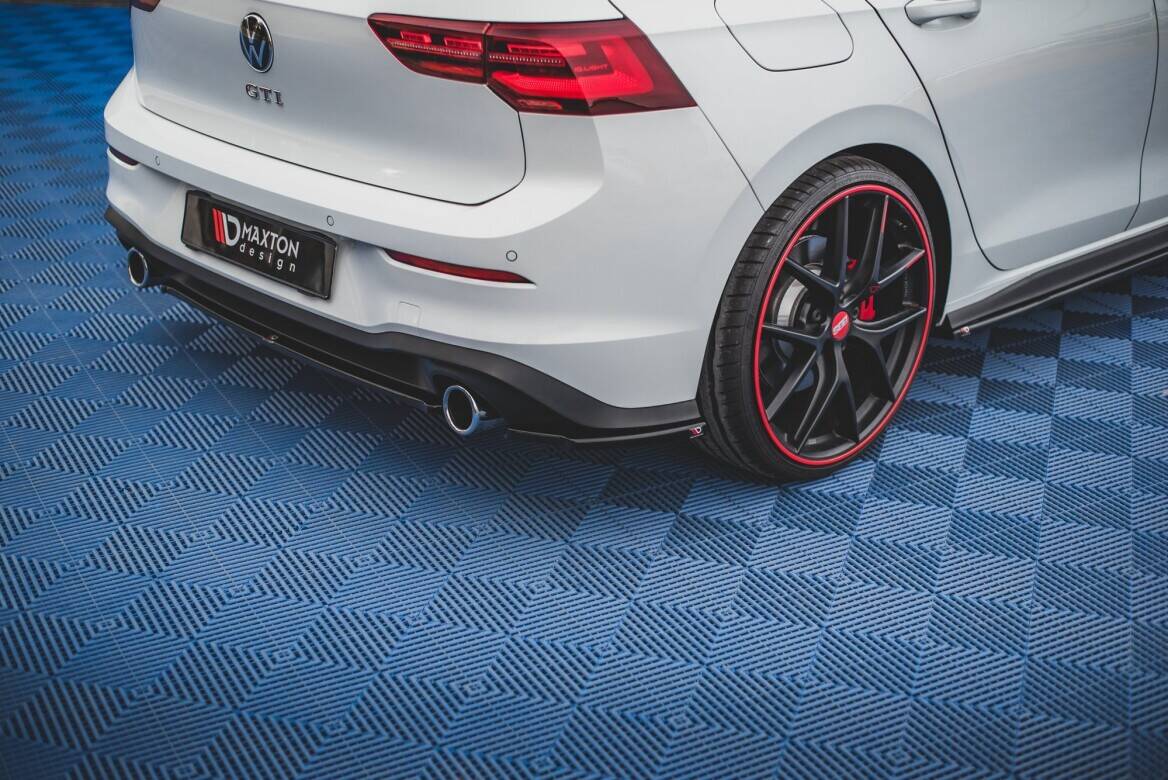 Rear Side Splitters V.1 suitable for Volkswagen Golf GTI / GTE Mk8