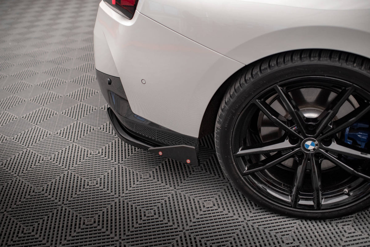 Rear Side Splitters V.2 + Flaps suitable for BMW 2 Coupe M-Pack G42