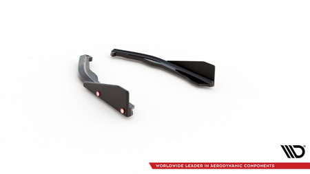 Rear Side Splitters V.2 + Flaps suitable for BMW 2 Coupe M-Pack G42