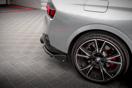 Rear Side Splitters V.2 + Flaps suitable for BMW 2 Coupe M240i G42