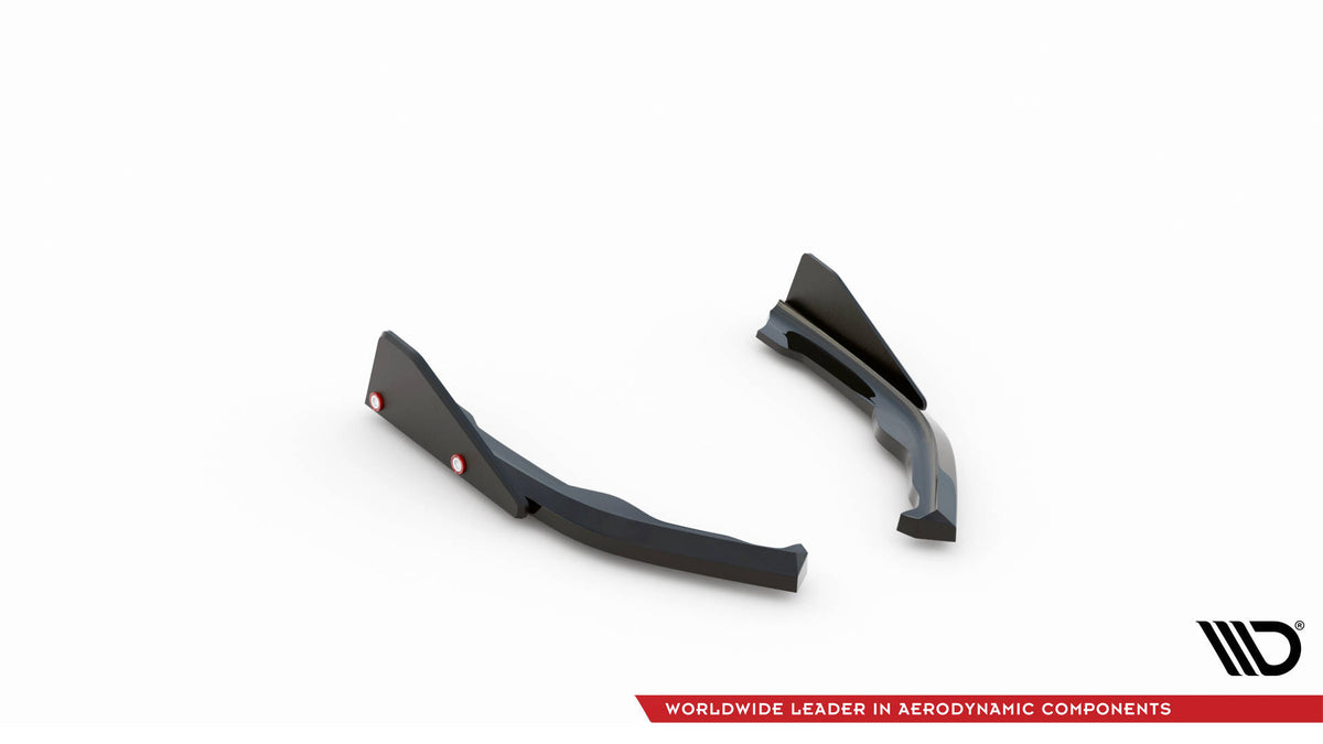 Rear Side Splitters V.2 + Flaps suitable for BMW 2 Coupe M240i G42