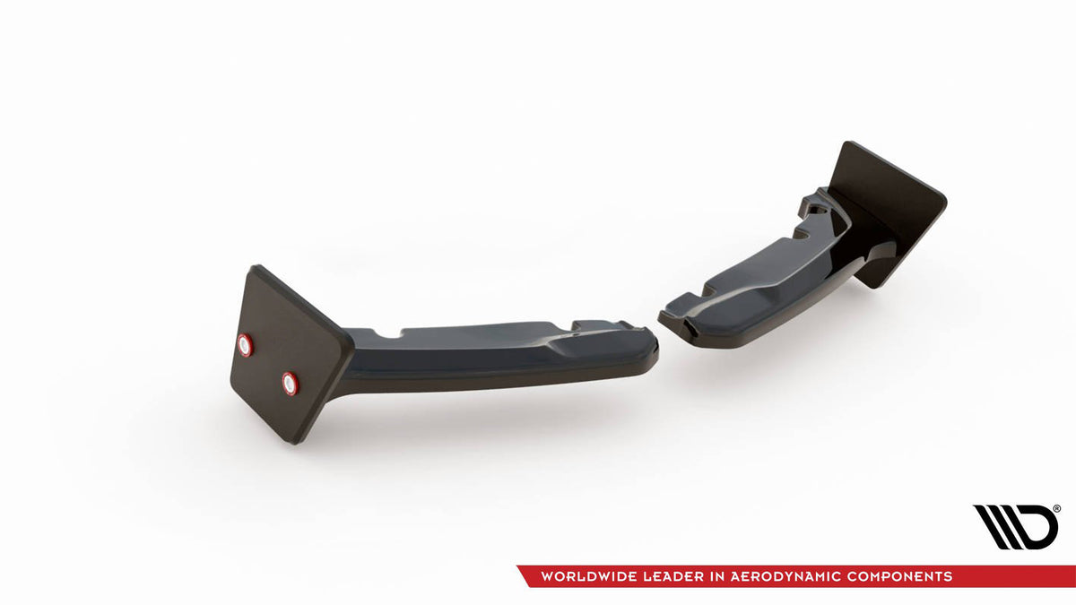 Rear Side Splitters V.2 + Flaps suitable for Toyota GR Yaris Mk4