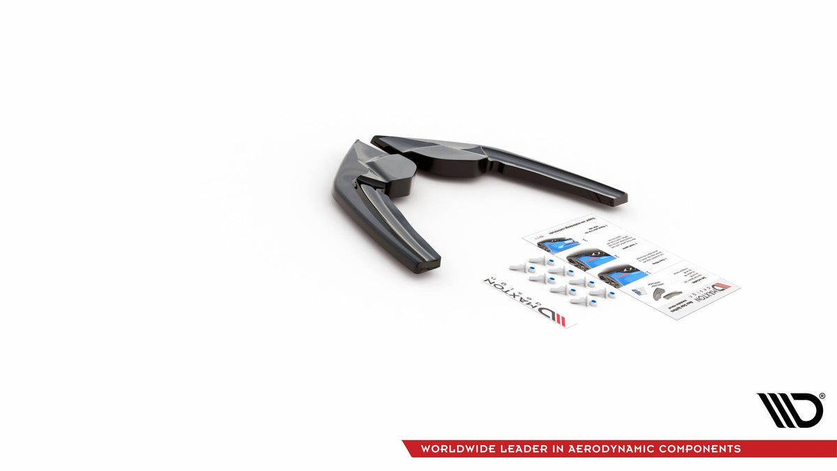 Rear Side Splitters V.2 (For rear valance v.1) suitable for BMW M135i F20