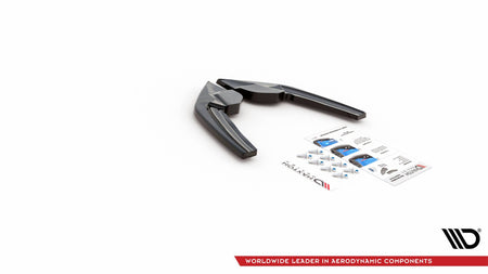 Rear Side Splitters V.2 (For rear valance v.1) suitable for BMW M135i F20