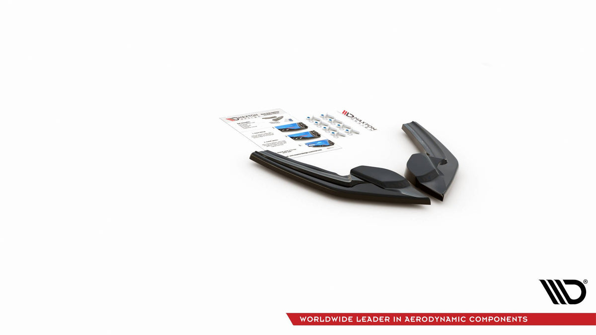 Rear Side Splitters V.2 (For rear valance v.1) suitable for BMW M135i F20