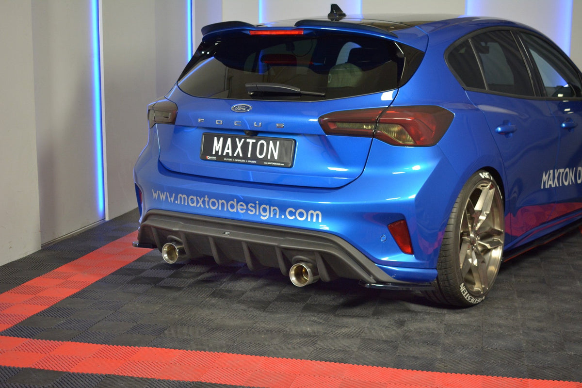 Rear Side Splitters V.2 (For rear valance v.1) suitable for Ford Focus Hatchabck ST-Line