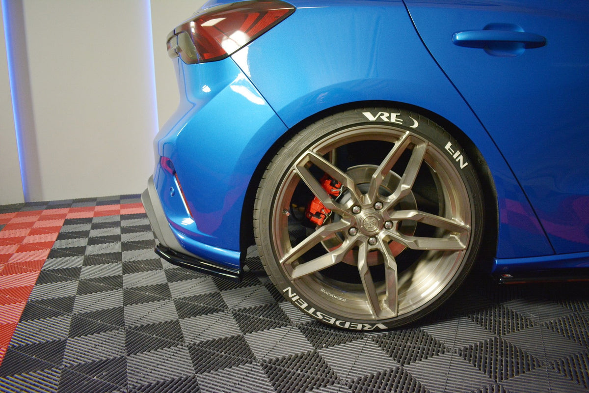 Rear Side Splitters V.2 (For rear valance v.1) suitable for Ford Focus Hatchabck ST-Line