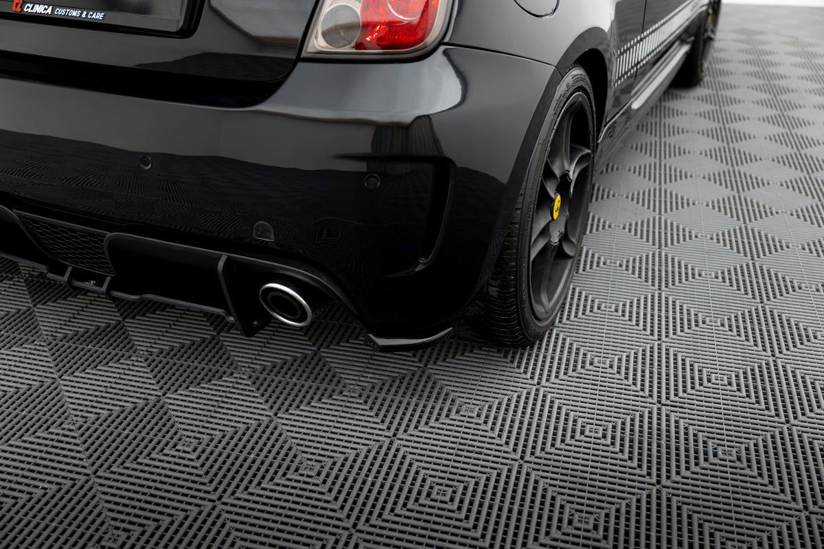 Rear Side Splitters V.2 suitable for Abarth 500 Mk1
