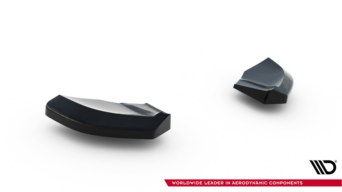 Rear Side Splitters V.2 suitable for Abarth 500 Mk1