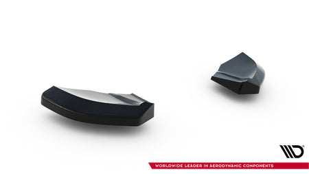 Rear Side Splitters V.2 suitable for Abarth 500 Mk1