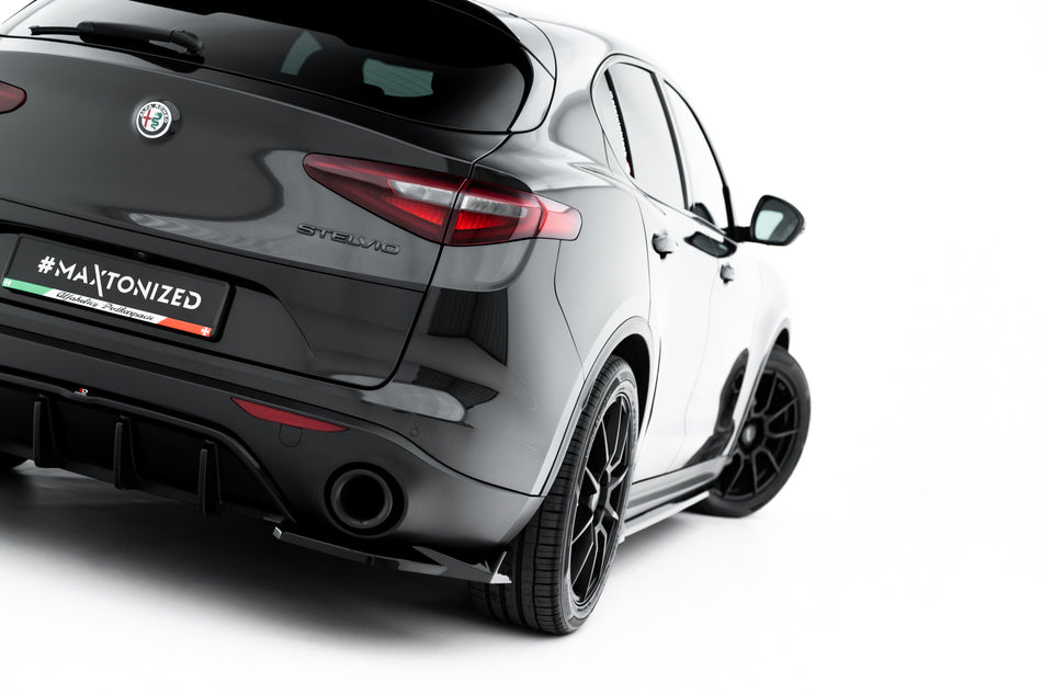 Rear Side Splitters V.2 suitable for Alfa Romeo Stelvio Mk1