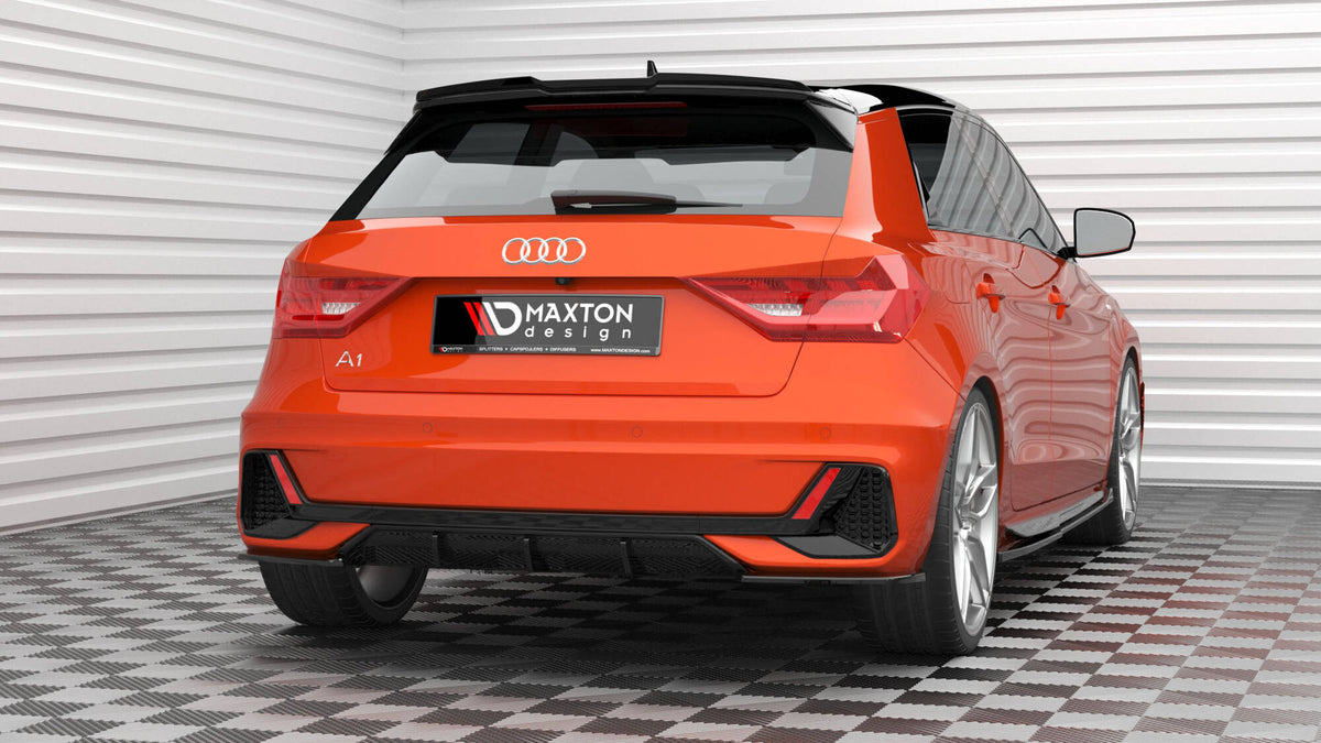 Rear Side Splitters V.2 suitable for Audi A1 S-Line GB