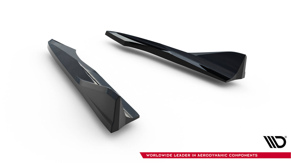 Rear Side Splitters V.2 suitable for Audi A3 Sedan 8V Facelift