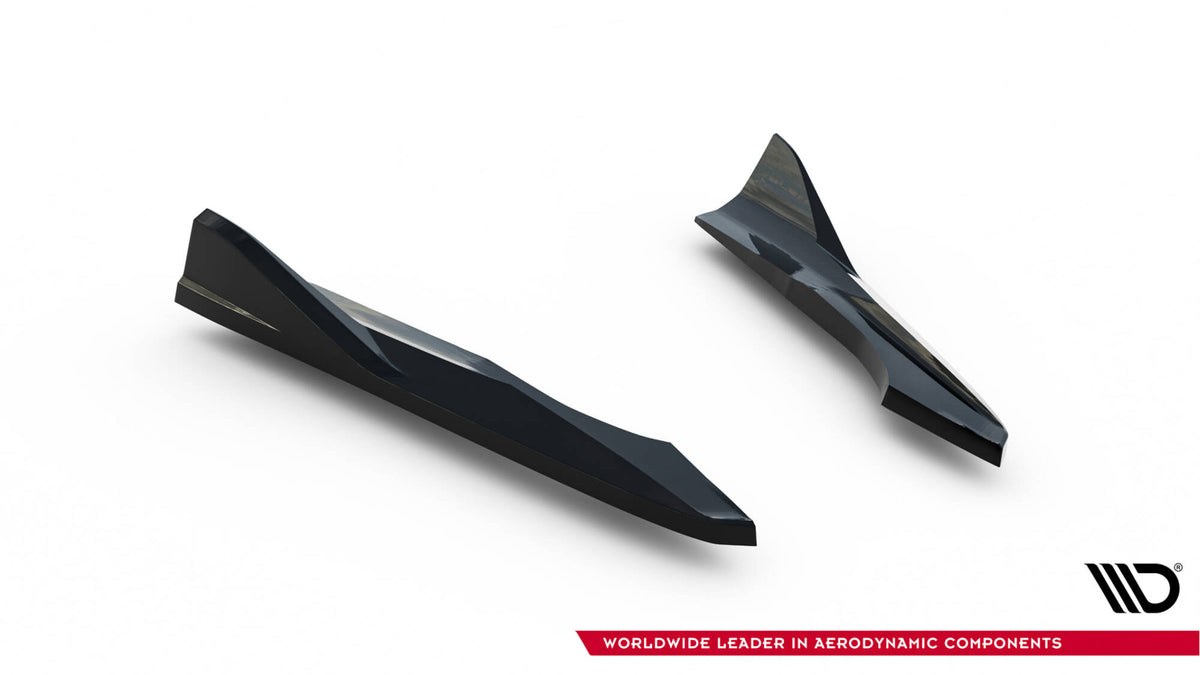 Rear Side Splitters V.2 suitable for Audi A3 Sedan 8V Facelift